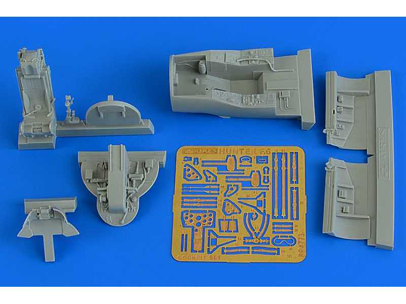 Hawker Hunter F.6 cockpit set - Airfix - zdjęcie 1