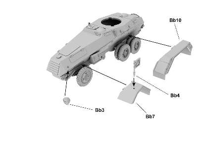 Niemiecki ciężki samochód pancerny Sd.Kfz. 232 - zdjęcie 5