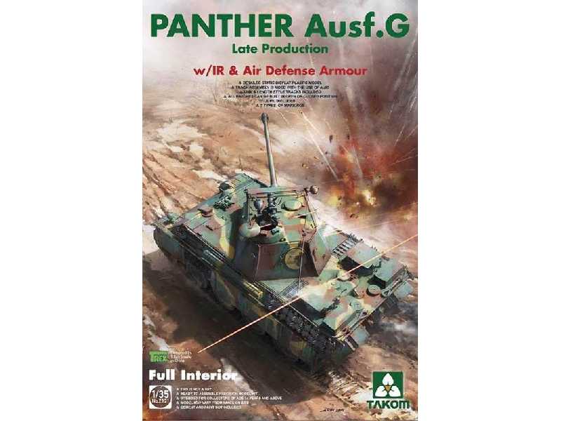 Panther G Late Production with IR & Antiair Armour z wnętrzem - zdjęcie 1 Panther G Late Production with IR & Antiair Armour z wnętrzem - zdjęcie 1