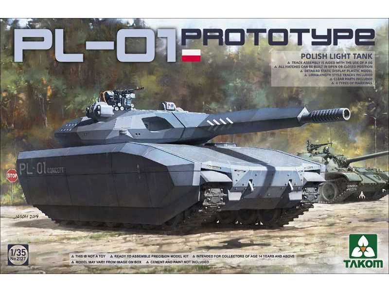 PL-01 polski czołg lekki - prototyp - zdjęcie 1