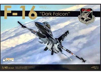 F-16MLU Dark Falcon - lotnictwo belgijskie - zdjęcie 1