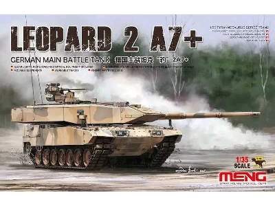 Leopard 2 A7+ - niemiecki czołg podstawowy - zdjęcie 1