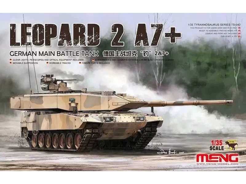 Leopard 2 A7+ - niemiecki czołg podstawowy - zdjęcie 1