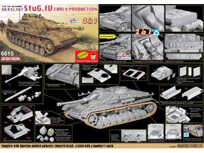 StuG.IV wczesna produkcja - 2 w 1 - zdjęcie 4