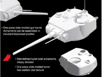 Ciężki czołg T1E1 (3 in 1) - Black Label - zdjęcie 4