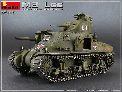 M3 Lee - wczesna produkcja - z wnętrzem - zdjęcie 35