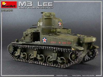 M3 Lee - wczesna produkcja - z wnętrzem - zdjęcie 38