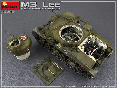M3 Lee - wczesna produkcja - z wnętrzem - zdjęcie 40