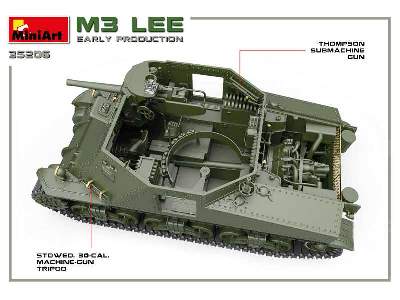 M3 Lee - wczesna produkcja - z wnętrzem - zdjęcie 50