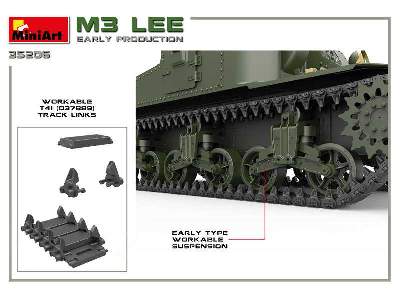 M3 Lee - wczesna produkcja - z wnętrzem - zdjęcie 56