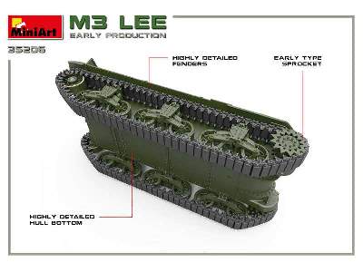M3 Lee - wczesna produkcja - z wnętrzem - zdjęcie 57
