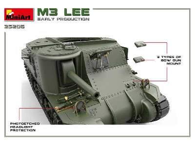 M3 Lee - wczesna produkcja - z wnętrzem - zdjęcie 61