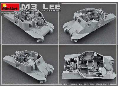 M3 Lee - wczesna produkcja - z wnętrzem - zdjęcie 69