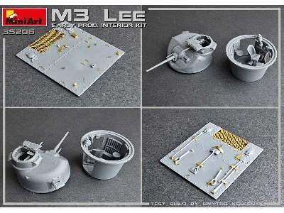 M3 Lee - wczesna produkcja - z wnętrzem - zdjęcie 72