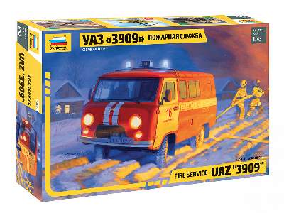 UAZ "3909" - straż pożarna - zdjęcie 1
