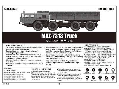 MAZ-7313 rosyjska ciężarówka  - zdjęcie 6