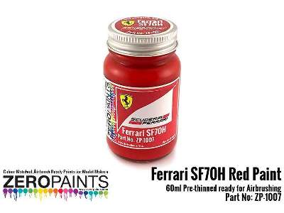 1007 Ferrari Sf70h Red - zdjęcie 1