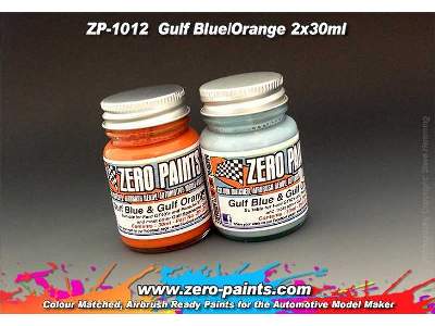 1012 Gulf Blue And Orange Set - zdjęcie 1