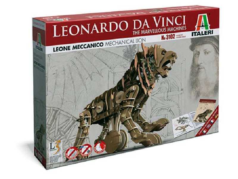 Leonardo Da Vinci - Mechaniczny Lew - zdjęcie 1 Leonardo Da Vinci - Mechaniczny Lew - zdjęcie 1