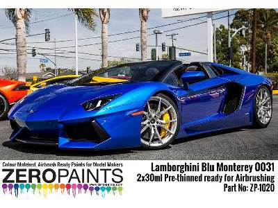 1020 Lamborghini Blu Monterey Set - zdjęcie 1
