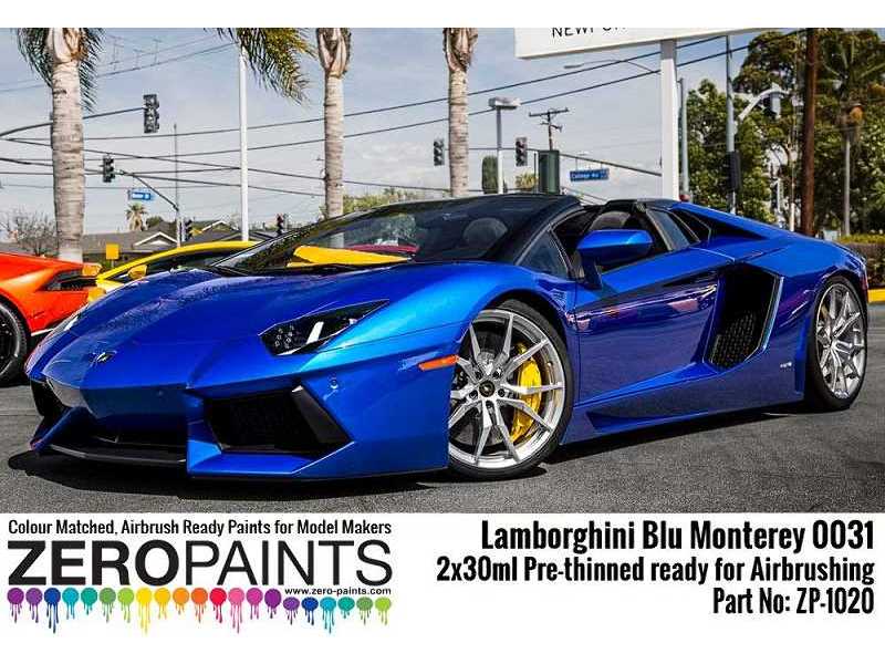 1020 Lamborghini Blu Monterey Set - zdjęcie 1 1020 Lamborghini Blu Monterey Set - zdjęcie 1