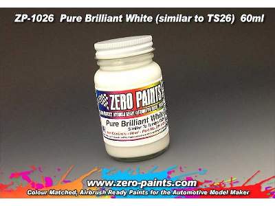 1026 Pure Brilliant White Paint (Similar To Ts26) - zdjęcie 1