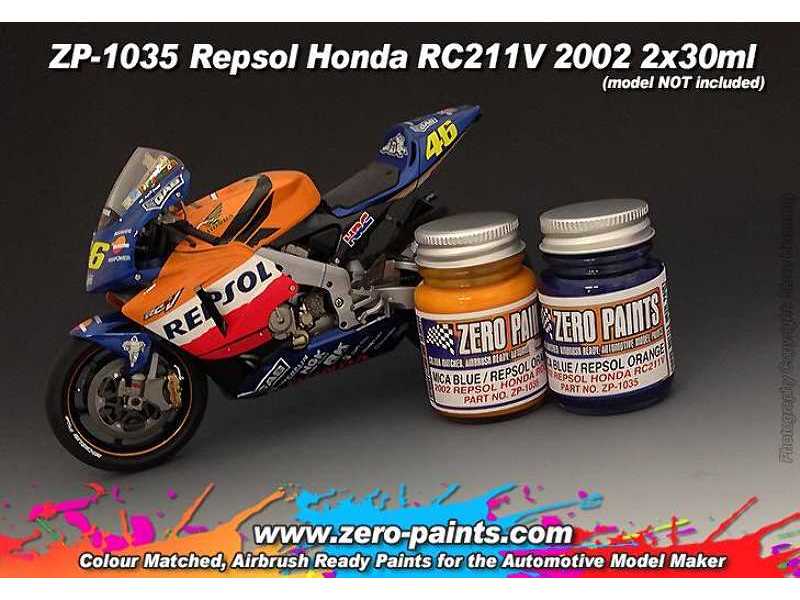1035 Repsol Honda Rc211v 2002 Set - zdjęcie 1