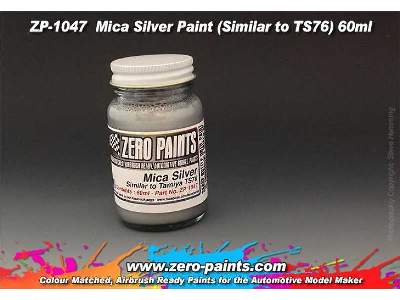1047 Mica Silver Paint (Similar To Ts76) - zdjęcie 1