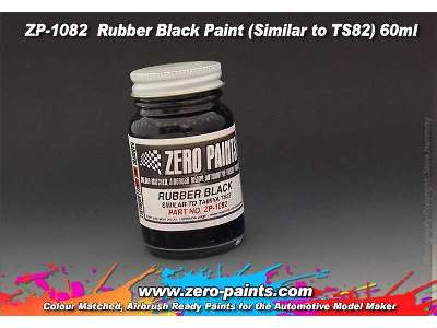 1082 Rubber Black (Similar To Ts82) - zdjęcie 1