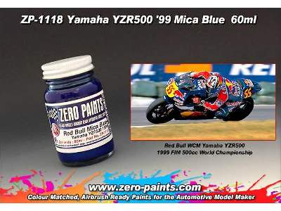 1118 Yamaha Yzr500 '99 (Red Bull) Blue - zdjęcie 1