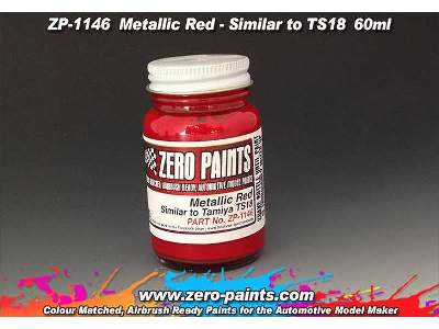 1146 Metallic Red (Similar To Ts18) - zdjęcie 1