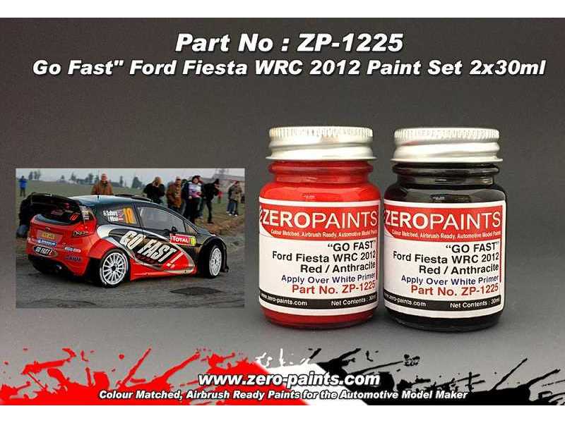 1225 Go Fast Ford Fiesta Wrc 2012 Set - zdjęcie 1 1225 Go Fast Ford Fiesta Wrc 2012 Set - zdjęcie 1