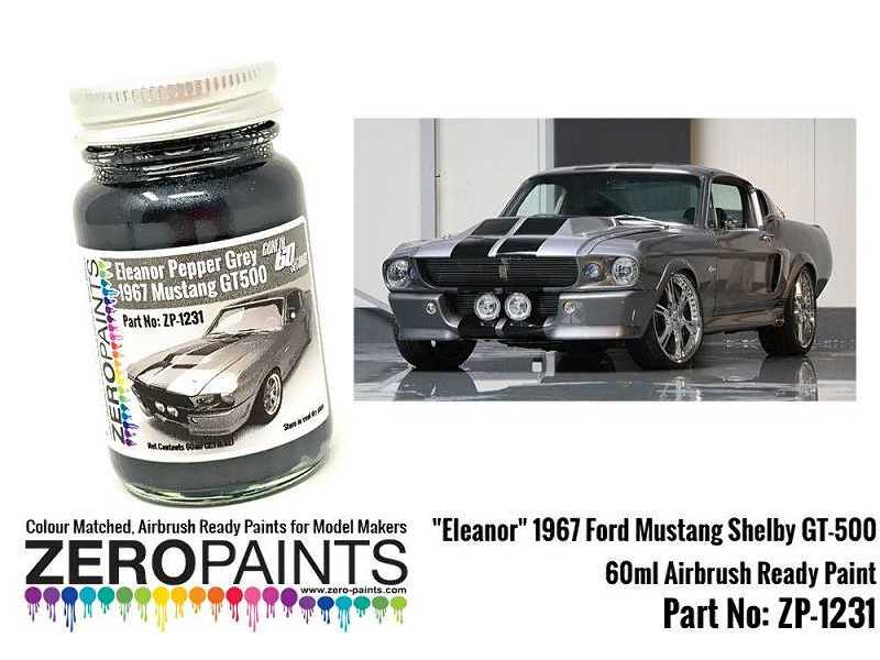 1231 Eleanor 1967 Ford Mustang Shelby Gt-500 - zdjęcie 1 1231 Eleanor 1967 Ford Mustang Shelby Gt-500 - zdjęcie 1