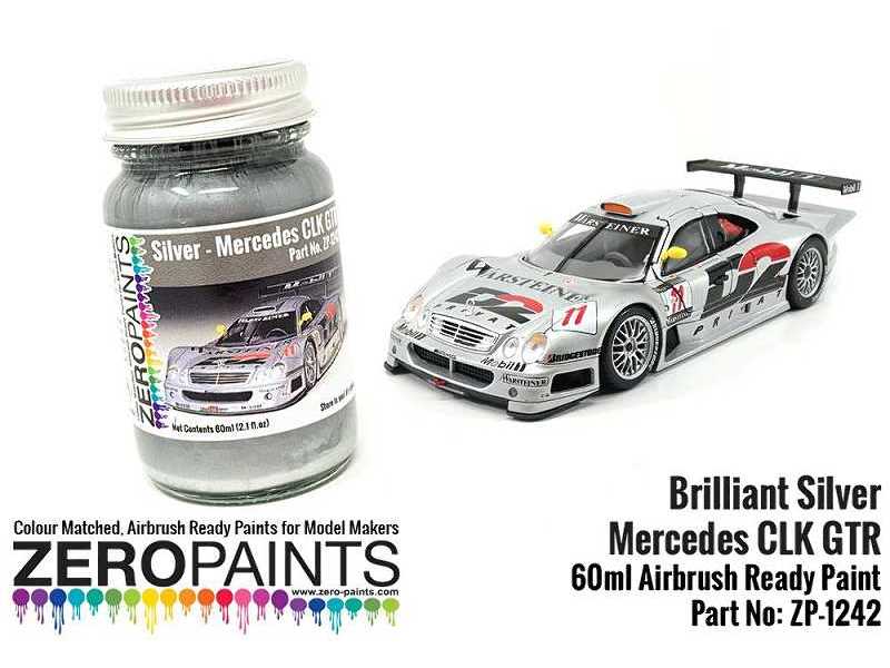 1242 Mercedes Clk Gtr Brilliant Silver - zdjęcie 1 1242 Mercedes Clk Gtr Brilliant Silver - zdjęcie 1