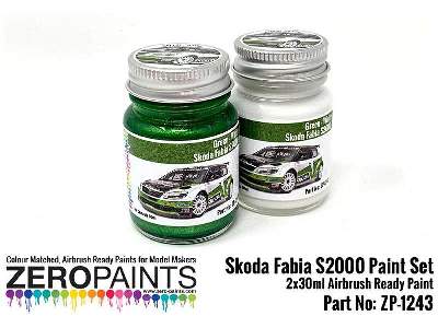 1243 Skoda Fabia S2000 Evo (For Belkits) Set - zdjęcie 1