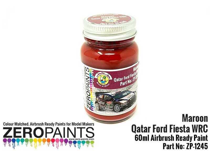 1245 Marron Paint For Qatar Ford Fiesta Wrc - zdjęcie 1 1245 Marron Paint For Qatar Ford Fiesta Wrc - zdjęcie 1
