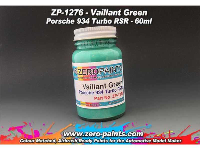 1276 Valliant Green Porsche 934 Turbo Rsr - zdjęcie 1 1276 Valliant Green Porsche 934 Turbo Rsr - zdjęcie 1