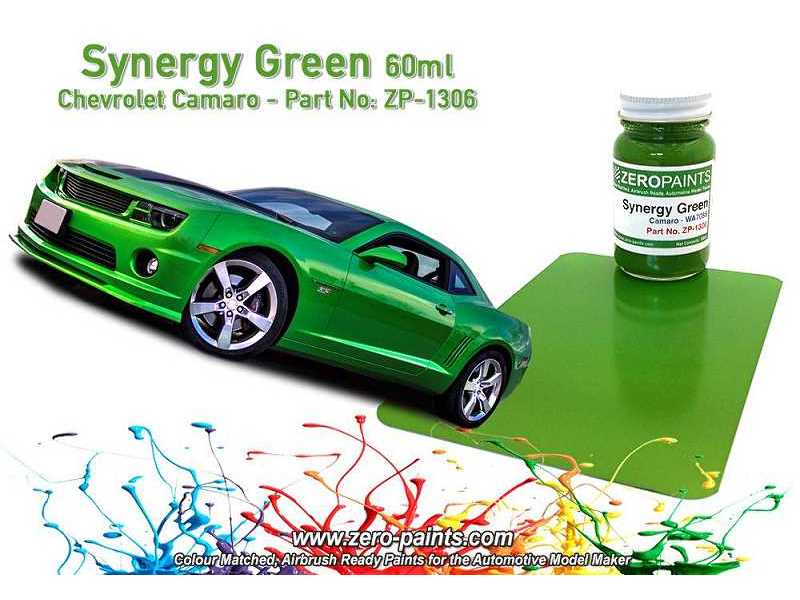 1306 Chevrolet Camaro Synergy Green - zdjęcie 1 1306 Chevrolet Camaro Synergy Green - zdjęcie 1