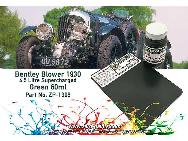 1308 Bentley Blower 4.5 Litre 1930 Green - zdjęcie 1 1308 Bentley Blower 4.5 Litre 1930 Green - zdjęcie 1