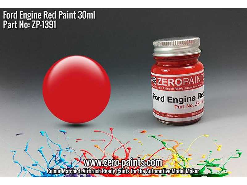 1391 Ford USA Red Engine - zdjęcie 1 1391 Ford USA Red Engine - zdjęcie 1