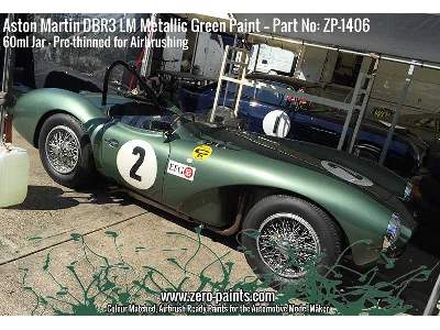 1406 Aston Martin Dbr3s Lm Metallic Green - zdjęcie 2