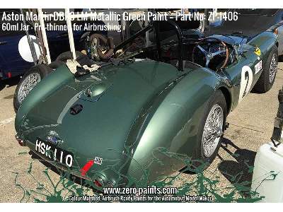 1406 Aston Martin Dbr3s Lm Metallic Green - zdjęcie 3