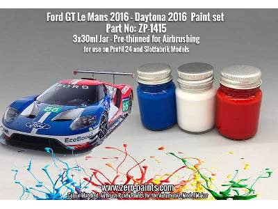 1415 Ford Gt Le Mans 2016 - Daytona 2016 Set - zdjęcie 1
