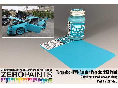 1425 Rwb Rauh Passion Porsche 993 Turquoise - zdjęcie 1