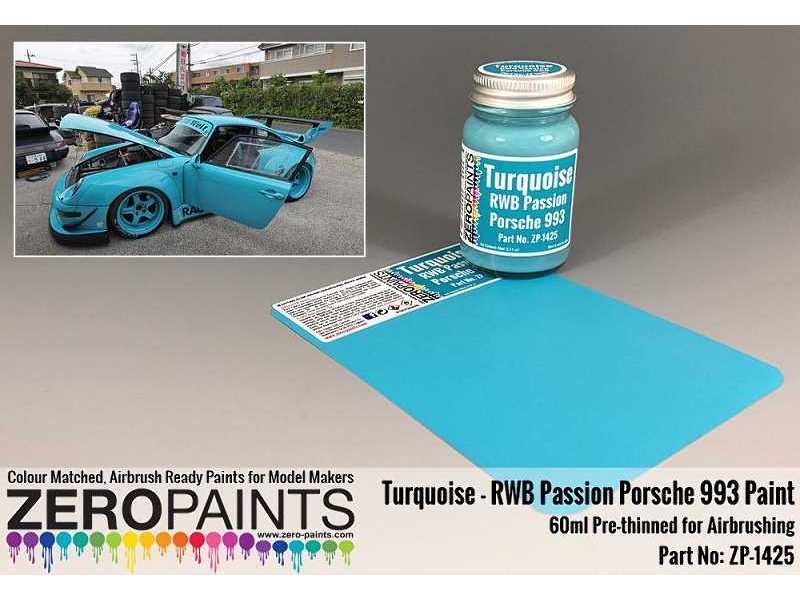 1425 Rwb Rauh Passion Porsche 993 Turquoise - zdjęcie 1 1425 Rwb Rauh Passion Porsche 993 Turquoise - zdjęcie 1