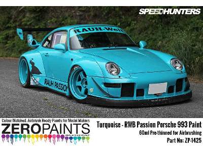 1425 Rwb Rauh Passion Porsche 993 Turquoise - zdjęcie 3