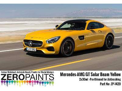 1429 Mercedes-amg Gt Solar Beam Yellow Set - zdjęcie 1