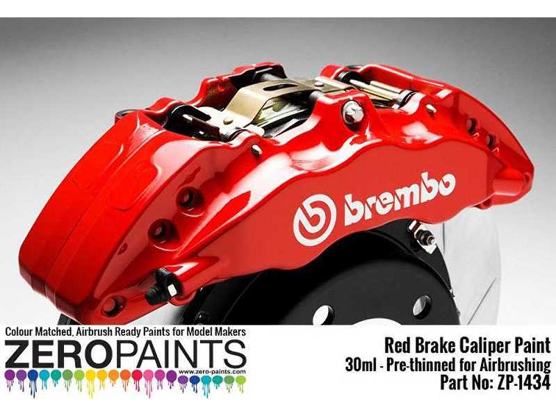 1434 Brake Caliper Red - zdjęcie 1 1434 Brake Caliper Red - zdjęcie 1