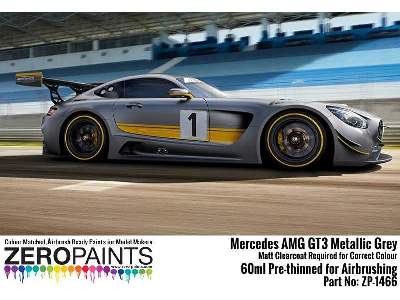 1466 Mercedes Amg Gt3 Metallic Grey (Matt) - zdjęcie 3