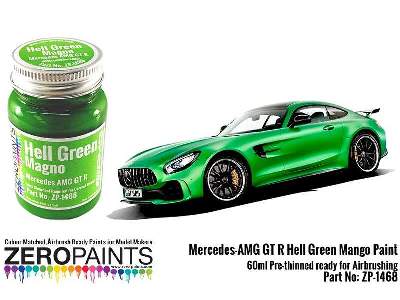 1468 Mercedes Amg Gt R Hell Green (Matt) - zdjęcie 1
